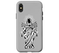 Angelo Santo Cuore Immacolato Lavoro Nero Custodia per iPhone X/XS