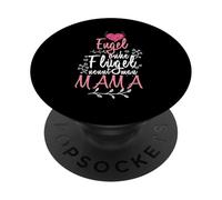 Angelo senza ali nennt man Mama scritta Love PopSockets PopGrip Adesivo