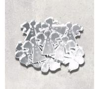 Angelo Stella Natale Hobby Set, Confezione 10 - Molti Colori / Taglie, Incisione