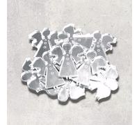 Angelo Stella Natale Hobby Set, Confezione 10 - Molti Colori / Taglie, Incisione