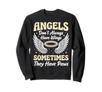 Angels Don't Always Have Wings Sometimes They Have Paws Felpa
