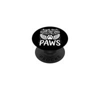 Angels Don't Always Have Wings Sometimes They Have Paws PopSockets PopGrip Adesivo