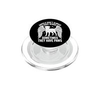 Angels Don't Always Have Wings Sometimes They Have Paws PopSockets PopGrip per MagSafe