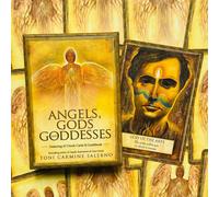 ANGELS GODS & GODDESS Oracle Cards Deck Blue Angel Divination Set