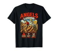 Angels Landing Zion Hiker Sicurezza Maglietta