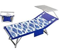 Angel's Telo lettino mare microfibra con cuscino gonfiabile tasche multicolor Pesciolini INTIMOEGIDIO