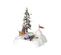 LEMAX RAGAZZO GIOCA A FARE L'ANGELO - PRESEPE NATALIZIO 44187