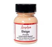 Angelus, colorante acrilico per pelle, da 29,5 ml (etichetta in lingua italiana non garantita), Beige (Beige), taglia unica