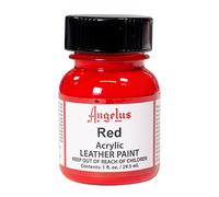 Angelus, Colore acrilico per pelle, 29,5 ml/ Tinta acrilica Angelus, per pelle, rosso, 30g