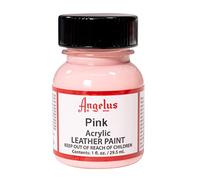 Angelus - Colore Acrilico per Pelle, Rosa, 1 Oz Standard