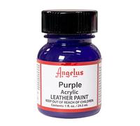 Angelus - Colore Acrilico per Pelle, Viola., 1 Oz Standard