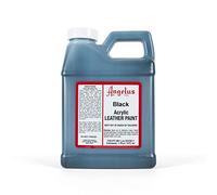 ANGELUS Colore per pelle e tessuto 001 BLACK - NERO 472 ML