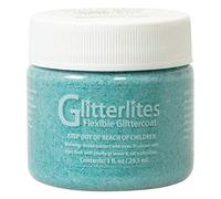 Angelus® Glitterlites Paint, Ice Blue 1Fl Oz