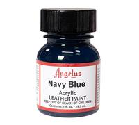 Angelus in pelle Vernice 1 Oz Navy