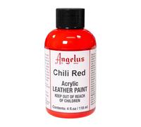 Angelus Leather Paint 4 Oz Chili Red