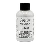 Angelus Leather Paint 4 Oz Silver
