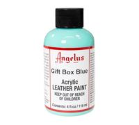 Angelus - Vernice acrilica per pelle 118ml / 4oz Blu (Gift Blue)
