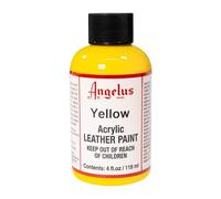 Angelus - Vernice acrilica per pelle 118ml / 4oz Giallo