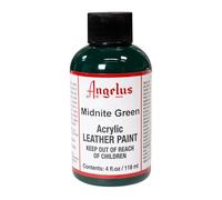 Angelus - Vernice acrilica per pelle 118ml / 4oz Verde mezzanotte