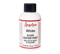 Angelus - Vernice acrilica per pelle Bianco Size: 4 onzas