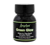 Angelus Vernice acrilica fosforescente - Vernici multi-superficie versatili per giorno e notte, scarpe, scarpe da ginnastica, giacche, artigianato, rave