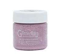 Angelus vernice Glitterlites 1 Oz rosa confetto