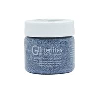 Angelus vernice Glitterlites 1 Oz smoking nero