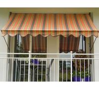 Angerer 1300 - Tenda in polietilene, fissaggio a morsetto, arancione