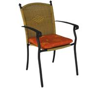 Angerer Cuscino per Sedia 42 x 42 cm, Design Corfù Terra (Senza Sedia)
