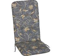 Angerer Cuscino per Sedia 50 x 120 cm, Design Magonza Grigio (Senza Sedia)