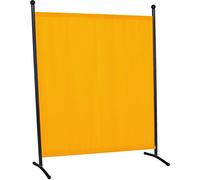 Angerer Freizeitmöbel GmbH Divisorio grande (178 x 178 cm) gris, telo giallo