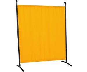 Angerer Freizeitmöbel GmbH Divisorio grande (178 x 178 cm) gris, telo giallo