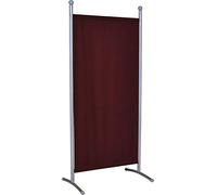 Angerer Freizeitmöbel GmbH Divisorio piccolo (178 x 82 cm) argento, telo marrone