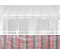 Angerer Paravista per Balcone Design No. 1300 Marrone-Terra, 90 cm, Lunghezza: 8 Metro