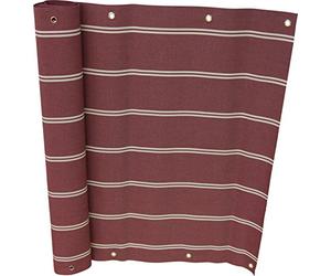 Angerer Paravista per Balcone Design No. 2200 bordò, 90 cm, Lunghezza: 8 Metro