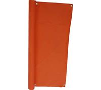 Angerer Paravista per Balcone Design Uni Arancione Acrilico, 75 cm, Lunghezza: 8 Metro