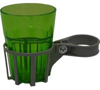 Angerer Porta Bevande per Dondolo Argento, Bicchiere Verde