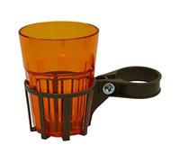 Angerer Porta Bevande per Dondolo Mocca, Bicchiere Arancione