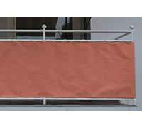 Angerer Style - Telo da Balcone, 75 cm x 8 m, Colore: Terracotta