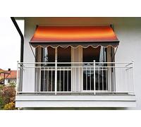Angerer - Tenda da Sole con Morsetto, Colore: Arancione