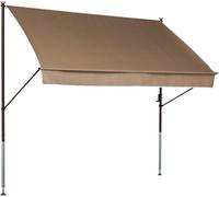 Angerer Tendone, - Tenda da sole, design Style, colore: tortora, 150 x 150 x 225 cm, 2314/009