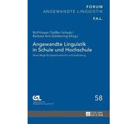 Angewandte Linguistik in Schule und Hochschule (Copertina rigida)