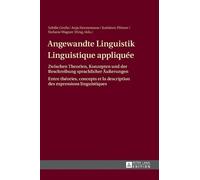 Angewandte Linguistik / Linguistique appliquée (Copertina rigida)