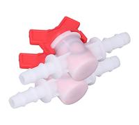 ANGGREK 2Pcs Valvola di Controllo del Flusso Valvola di Arresto Acqua Regolatore di Flusso Liquido con Materiale ABS per Controllo Stabile del (Regolatore di flusso 10 mm)