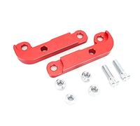 ANGGREK Adattatore di Blocco della Deriva dello Sterzo di Auto E36 M3 Displanti Angolo di Deriva con Materiale in Alluminio Premium per un Aumento dell'Angolo di Svolta Facile Installazione (rosso)