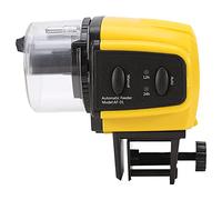 ANGGREK Alimentatore Automatico per Pesce Distributore Digitale per Alimenti per Acquario con Capacità Regolabile e Batteria per Uso Domestico e in Viaggio