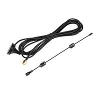 ANGGREK Antenna WiFi, 2.4GHz 8dBi Alto Guadagno Base Magnetica SMA Femmina con Oscillatore in Rame Puro per Scheda di Rete Router Wireless ZigBee (3 metri di lunghezza)