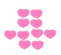 ANGGREK Antivibrazione per Racchetta da Tennis, Smorzatore Vibrazioni a Forma di Cuore 10 Pezzi, per Allenamento e Partita | 23,5x22x8 mm, tocco morbido, riduce vibrazioni, per allenamento e gara