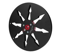 ANGGREK Bobina di Nastro Vuota da 7 Pollici, Bobina Aperta in Alluminio per ReVox Studer, Perfetta per la Registrazione del Suono (BLACK)