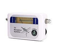 ANGGREK Cercatore di Segnale TV Digitale, Misuratore con Retroilluminazione per Uso Notturno, Rilevatore Portatile per Antenna Satellitare, Ricevitore con Gamma di Frequenza 170-860MHz